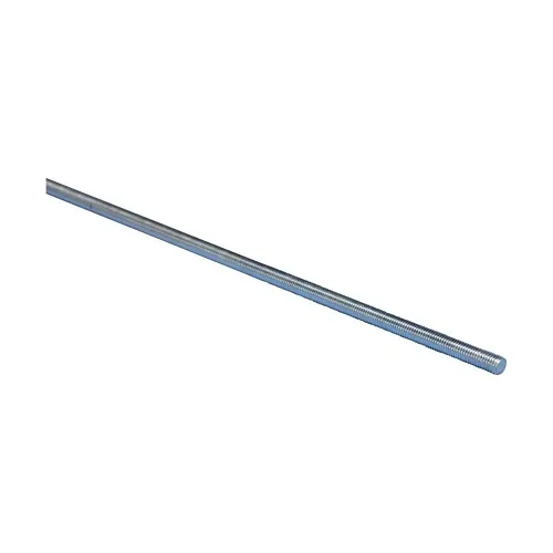 nVent 0503710EG Threaded Rod, Steel, Electrogalvanized, 3/8" x 10'