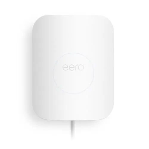 eero SN10111 Outdoor 7 Wi-Fi 7 Mesh Extender with PoE+ Ethernet Port, White