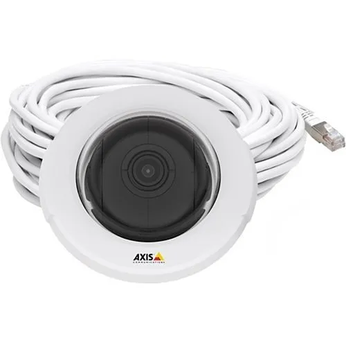 AXIS F4005-E Series 1080p Indoor/Outdoor Recessed Dome WDR Sensor Unit, 110° FOV, 2.8mm Fixed Lens, White