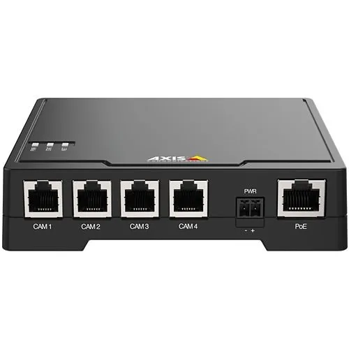 AXIS F34 Series 1080p HDTV Main Unit for Multi-View Surveillance with Built-in SD Card Slots