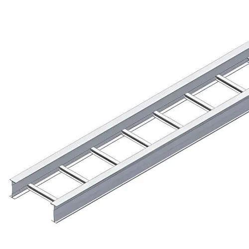 Cablofil 09-4A12C-S144-24 Ladder Cable ITray Straight Section, 4"x144"x24", Aluminum