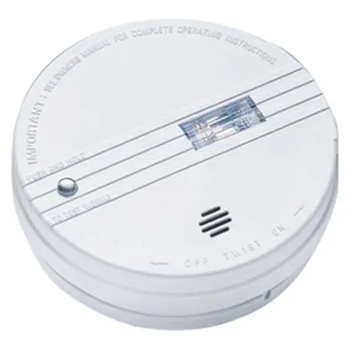 Kidde 0918E i9080 9V Hallway Battery Operated Smoke Alarm with Safety Light