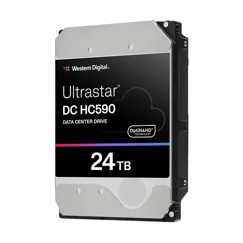 Western Digital 0F59373 Ultrastar DC HC590 Series 24TB Data Center HDD, SATA, 3.5"