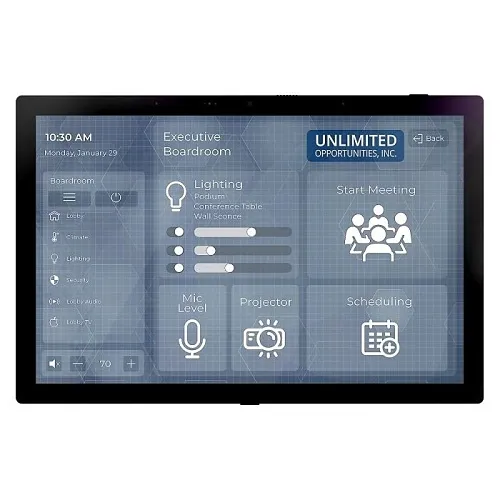 RTI IST-10-B 10" Intelligent Surface Touchpanel, Black