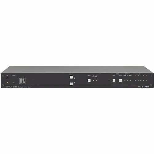 Kramer 10-80304010 VM-214DT/110V HDMI and Extended-reach HDBaseT with Ethernet, RS–232