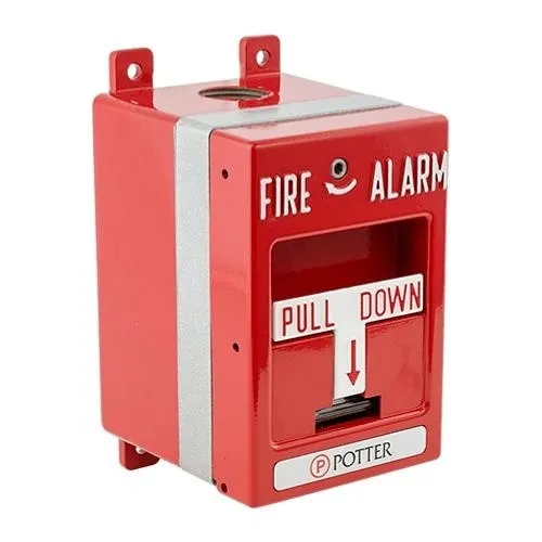 Potter RMS-6T-EXP-WP Explosion-Proof Manual Fire Alarm Pull Station