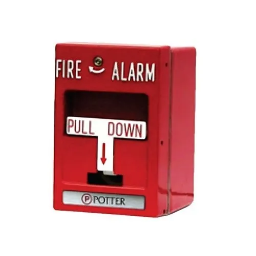 Potter 1000403 Weatherproof Dual-Action Red Pull Station
