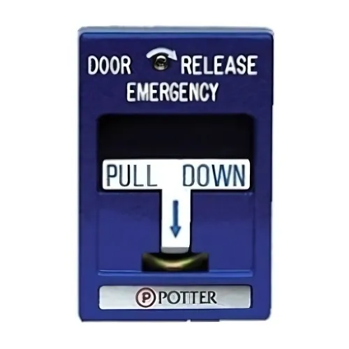 Potter 1000620-30 RMS-2T-WP Door Release, Blue