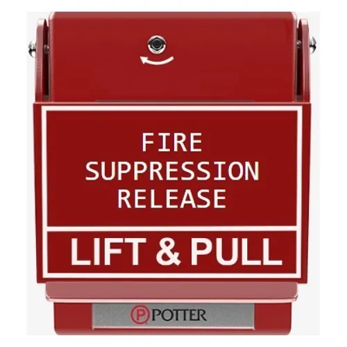 Potter RMS-2T Single Action Fire Pull Station