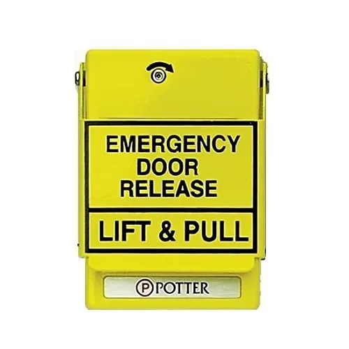 Potter 1000670-3 Special Application Manual Pull Station, RMS-1T-WP, Yellow