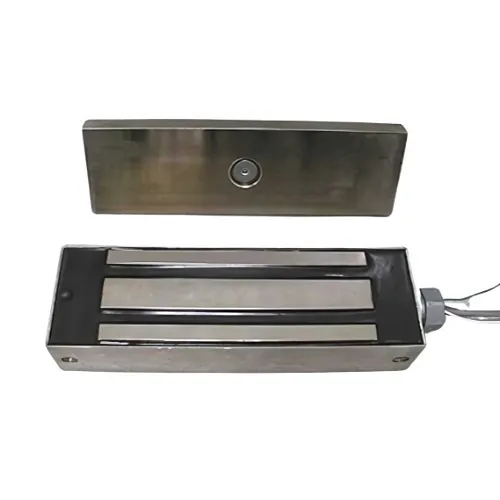 Dortronics 1000XCF 1000 Series Industrial Electromagnetic Lock, 1200 LB Holding Force, with Conduit Fitting, 10'. Leads, 12/24V DC