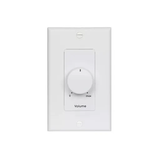 Lowell 10015LVC-DW 1-Gang Decorator Style Precision Volume Control, 100W, White