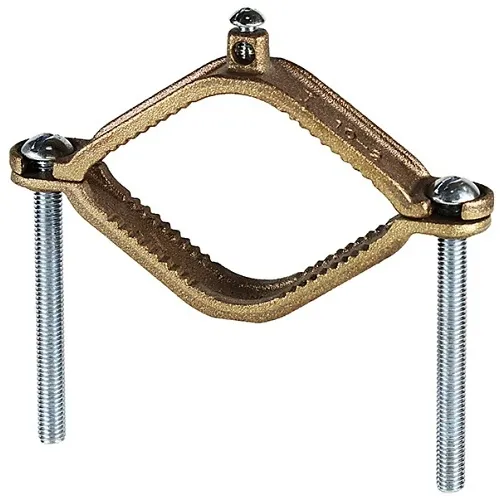 Dottie 1002 Anchor, 4-1/2"-6" Bronze Bare Ground Clamp