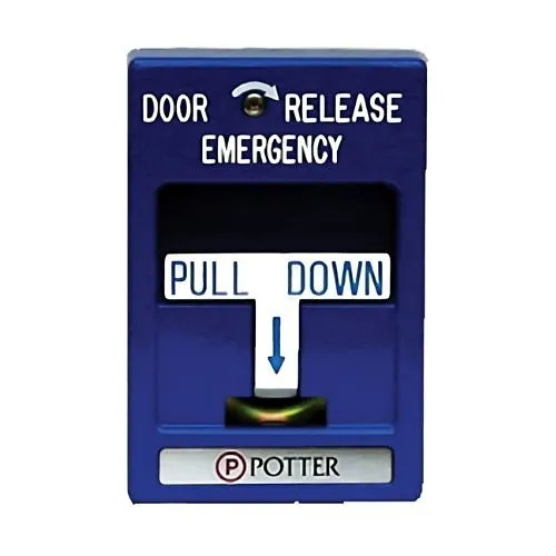 Potter 1004630-5 MS-2T Door Release, Blue