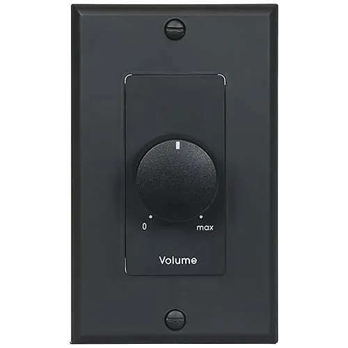 Lowell 100LVC-DB 100W Mono Autoformer Attenuator Volume Control with Rotary Switch, Black