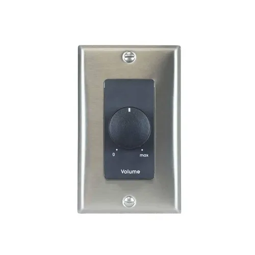 Lowell 100LVC-DSB 1-Gang Volume Control, 100W, 3 dB, Decorator Wall Plate
