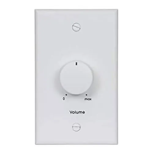 Lowell 100LVC-SW Single Gang Mono Autoformer Attenuator Volume Control with Rotary Switch, 100W