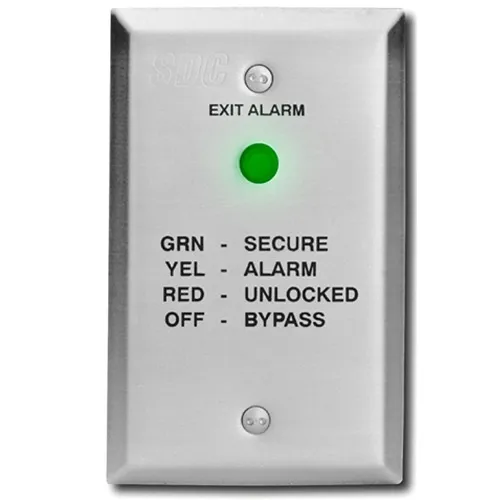 SDC 101-1A Remote or Local Audible Tone and LED Annunciator for One Door