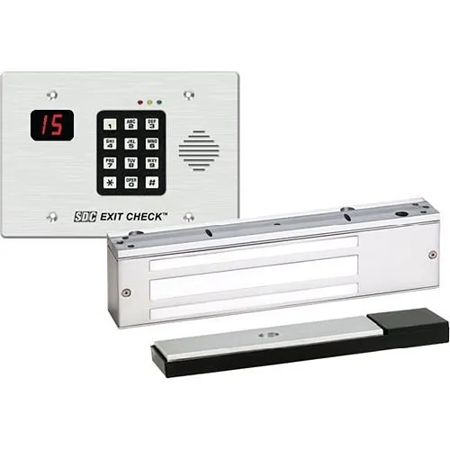 SDC 101-DENA 101-DE Series Delayed Egress Controller Keypad with Digital Display, NFPA 101, Selectable Egress Delay