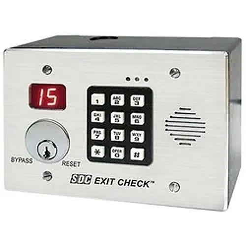 SDC 101-DENA 101-DE Series Delayed Egress Controller Keypad with Digital Display, NFPA 101, Selectable Egress Delay