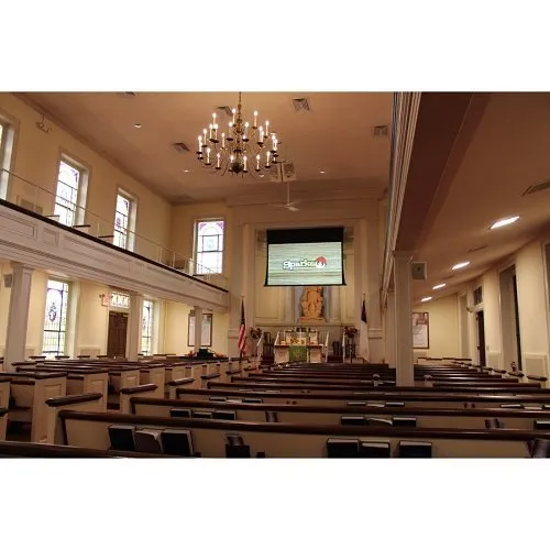 Draper 101642 Premier 165 in. Electric Projection Screen, Matt White