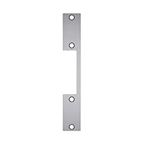HES N-2-630 1006 Series Faceplate for Mortise Locksets with Night-Latch Function Only Deadbolt, 9" 1 3/8", Satin Stainless Steel