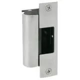 HES E-630 1006 Series Electric Strike Faceplate for use with Corbin/Russwin Security Bolt, Weiserbolt, and Normally Extended 1" Tubular Deadbolts, 4 7/8" x 1 1/4", Satin Stainless Steel