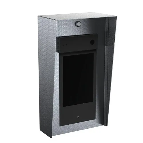 Pedestal Pro 1018HOU-PRO-01-304 10x18" Portrait Housing for 2N IP Style (Flush), Stainless Steel