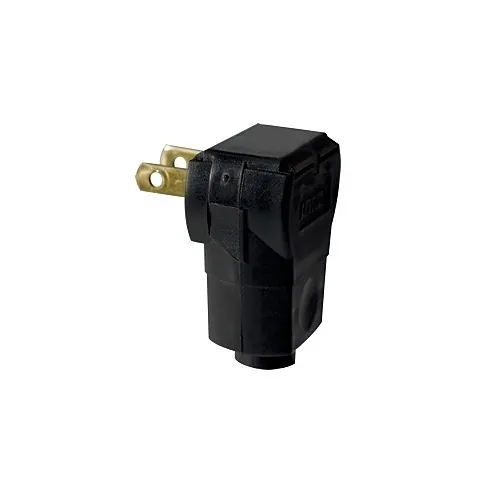 Leviton 101AN Connectors, BR Plug Agl 2Po 2Wi Non-Polar, 15A125V