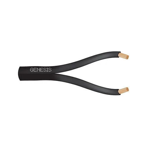 Genesis 10225008 16/2 Stranded Landscape Lighting Cable, Direct Burial, ULEC, 500' (152.4 m) Reel, Black