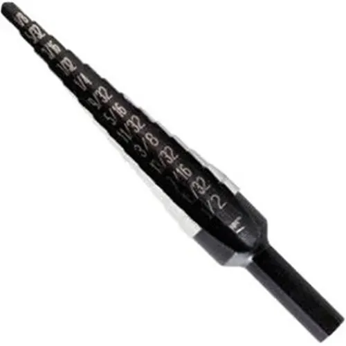 IRWIN 10235 Unibit High-Speed Steel Fractional Self-Starting #5 Step-Drill