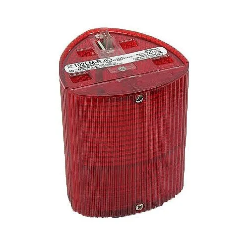 Edwards Signaling 102 Series StackLight Lens Module, Red