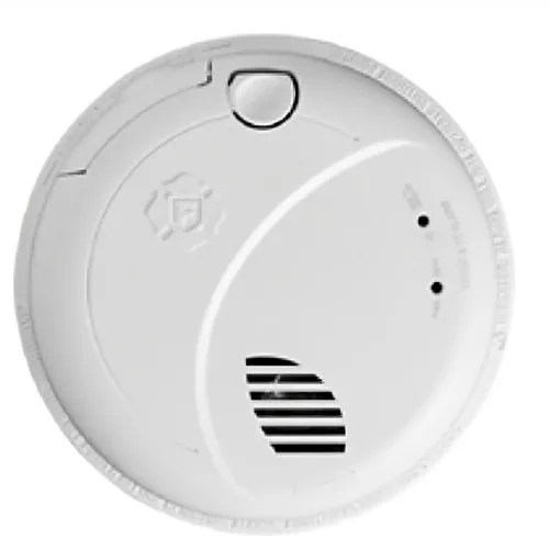 BRK SMCO110V-AC Interconnect Hardwire Smoke and CO Alarm with Battery Backup, Voice and Location