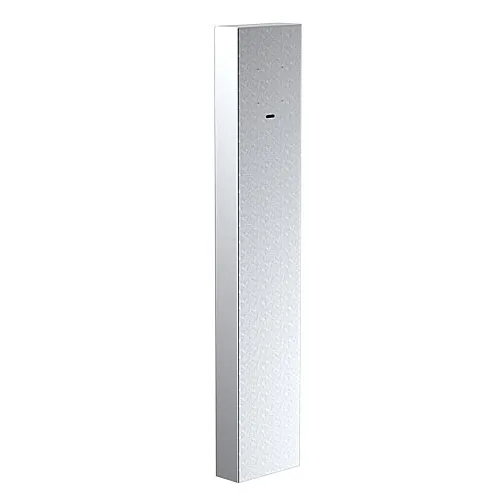 Pedestal Pro 104CAB-BUT-01-304 Access Control Mounting Post, 54" Steel Combo Pedestal for Butterfly MX 8" Monarch, Stainless Steel