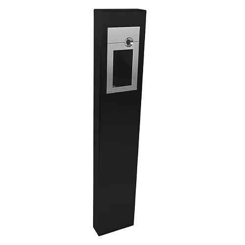 Pedestal Pro 104TOW-COM-001-CRS 54" Steel Pedestal Comelit 3ONE6, Black