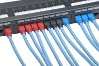 Platinum Tools 105102 RJ45 Boot, 7.5 mm Max OD, Red. (Bulk,1ea.) Pkg 100pc/Bag.