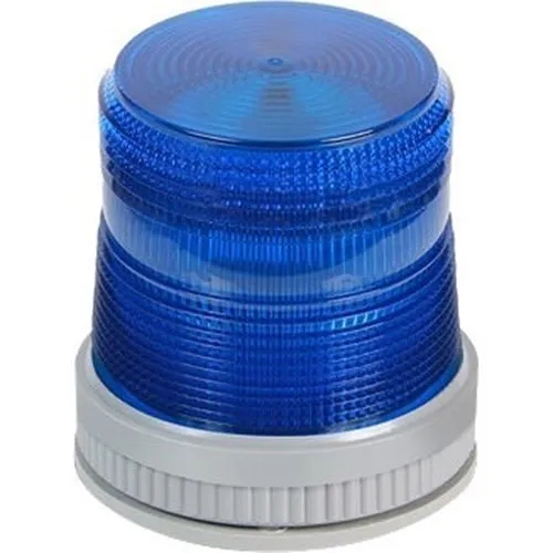 Edwards Signaling 105XBRMB24D 105XBR Series XTRA-BRITE LED Adverse Location Signal, 24VDC, 0.215A, Blue