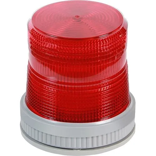 Edwards Signaling 105XBRMR24D 105XBR Series XTRA-BRITE LED Adverse Location Signal, 24VDC, 0.215A, Red