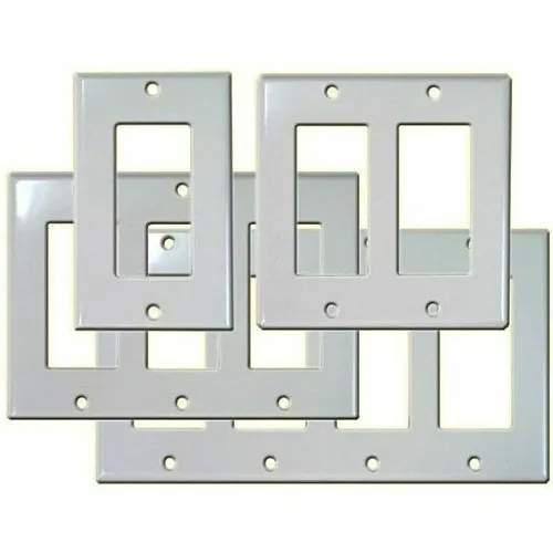 Dynacom 10600-PD1-IV Wall Plate, Decor Wall Plate Single-Gang