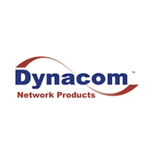 Dynacom 10600-SFK2-WH Fiber Optic 2-Port Wall Outlet, White