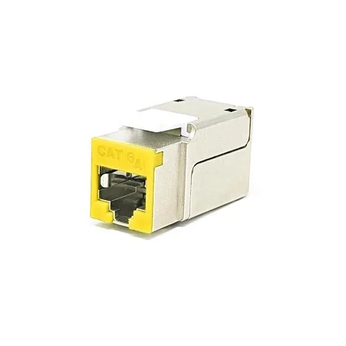 Dynacom 10606ASH-YL Yellow Modular Data Jack CAT6A