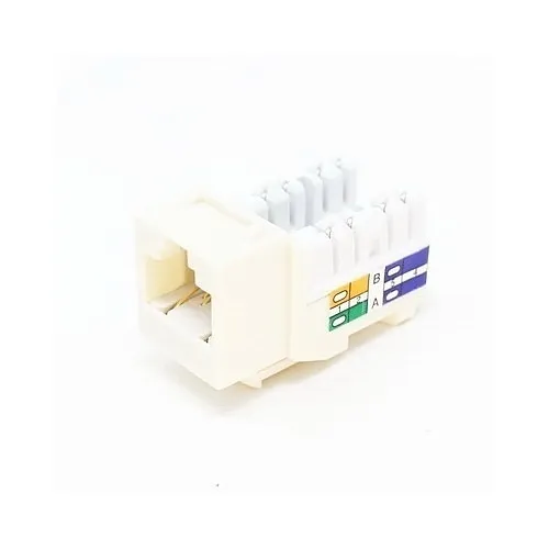 Dynacom 10606K-AL CAT6 HD Data Kwik-Jack Module, Almond