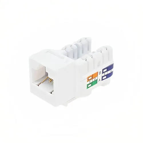 Dynacom 10606K-WH KWIKJACK CAT6 DATA JACK WHITE