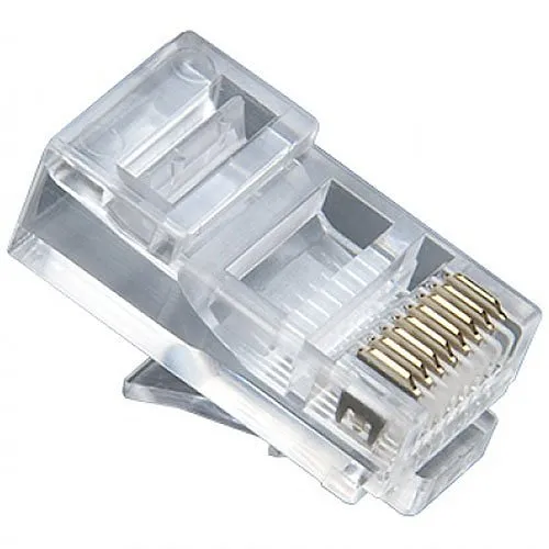 Platinum Tools 106150 CAT5e RJ45 Modular Plug, 8P8C for Round, Stranded Cable, 500-Pack