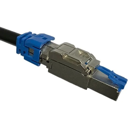 Brady ID 106250 PoE+ 10Gig Shielded RJ45 Field Plug