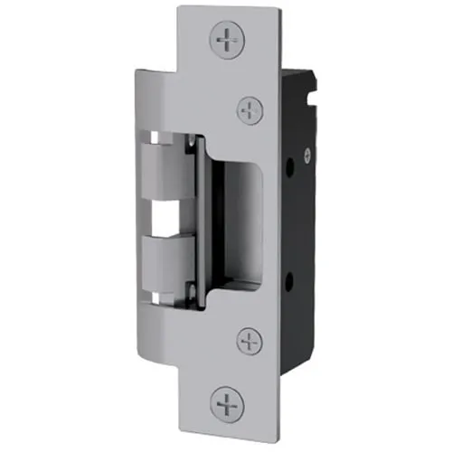 HES 8000C-12/24D-630 8000C Series Complete Pac Electric Strike Kit for Latchbolt Locks, Includes 801 and 801A Faceplates, Satin Stainless Steel