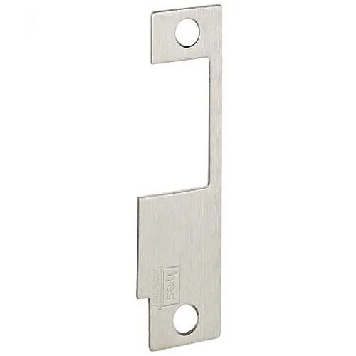 HES 852K-630 8500 Series Radius Corners and Flat Faceplate, 4 7/8" x 1 1/4", Satin Stainless Steel