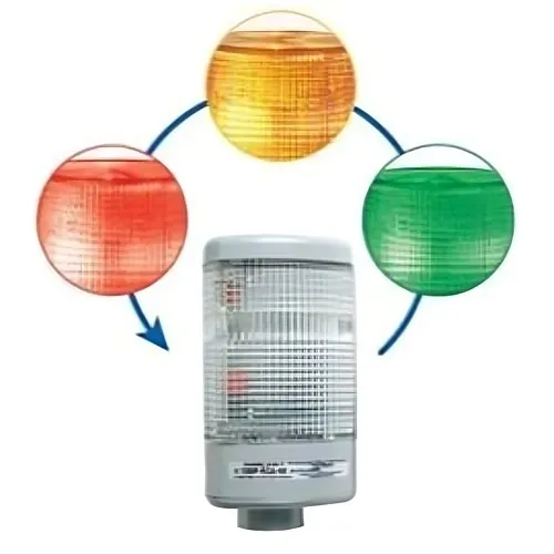 Edwards Signaling 108ID-RBA-G1 108 Series Surface Mount Tone Base LED Beacon, Flash or Steady Light