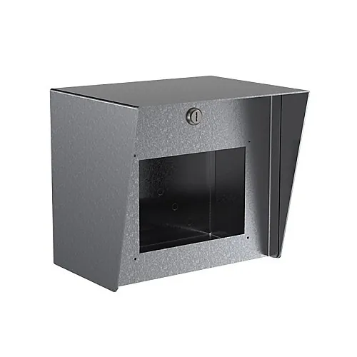 Pedestal Pro 109HOU-ZENI-01-304 Intercom Housing, 10"x9" Landscape, Stainless Steel