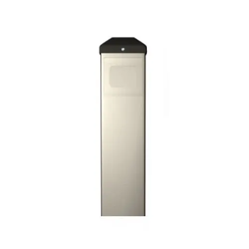 BEA 10BOLLARDSLV Bollard Family Mounting Post for Push Plates, Powder Coated Carbon Steel, Silver